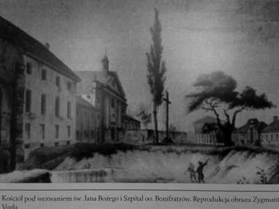 Jeden z warszawskich szpitali wg Z. Vogla, fot. Wikimedia