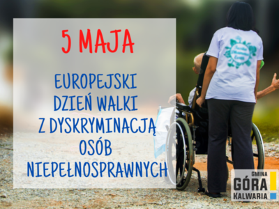 Dzień walki z dyskryminacją osób niepełnosprawnych