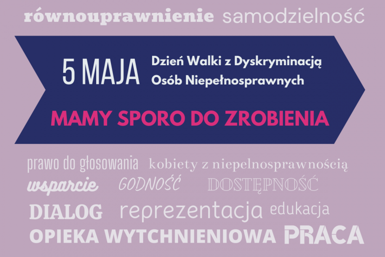 Dzień walki z dyskryminacją osób niepełnosprawnych