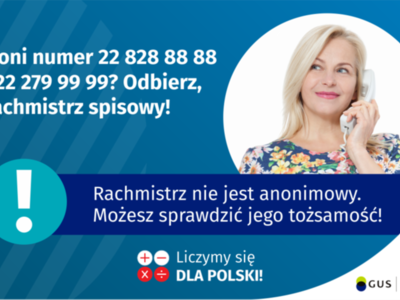 Numery, z których telefonuje rachmistrz spisowy