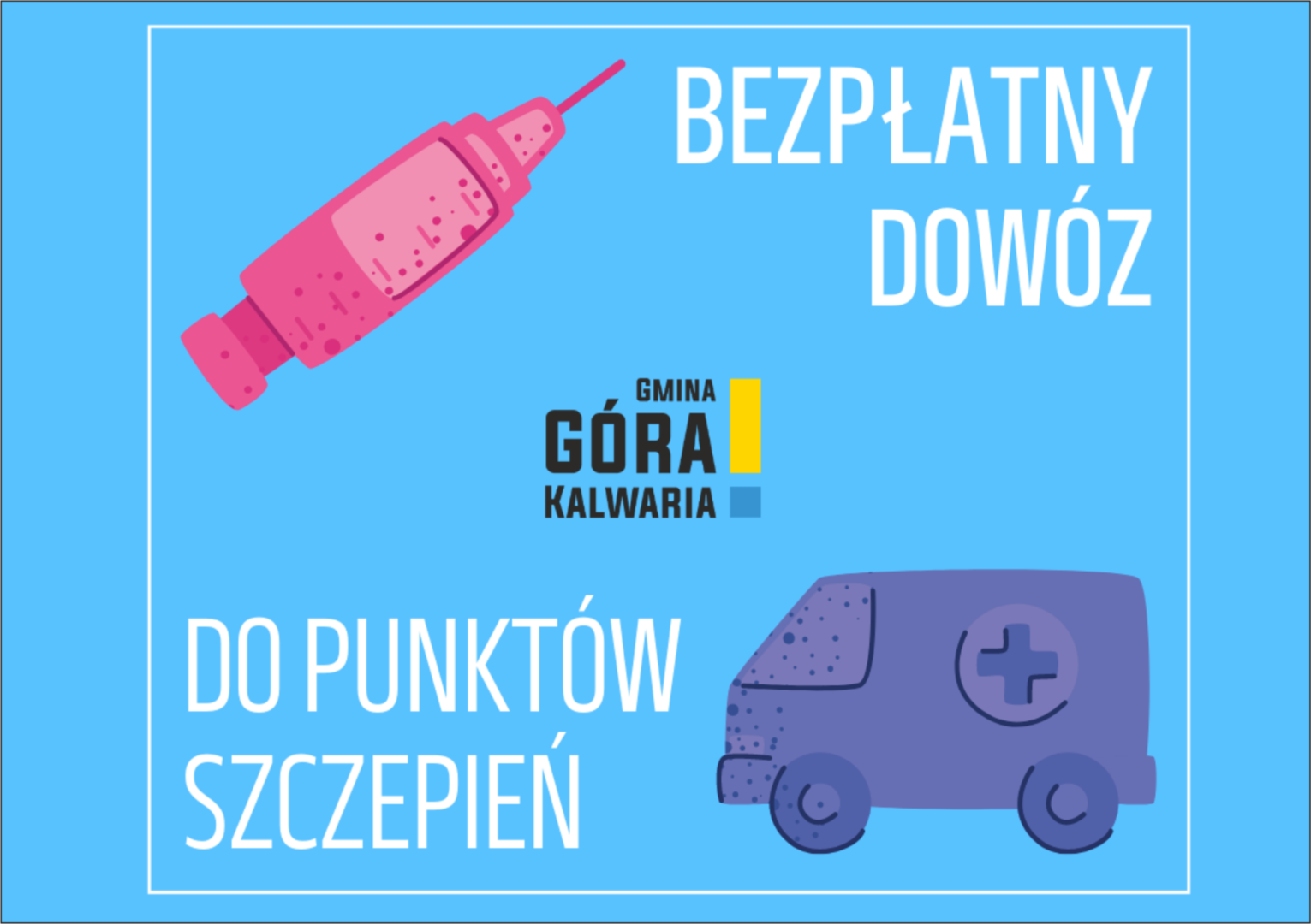 Dowozimy na szczepienia przeciwko Covid-19
