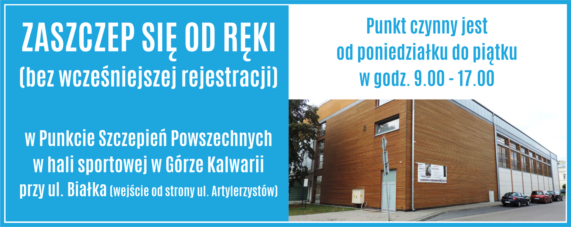 Szczepienia przeciwko Covid-19 teraz od ręki 