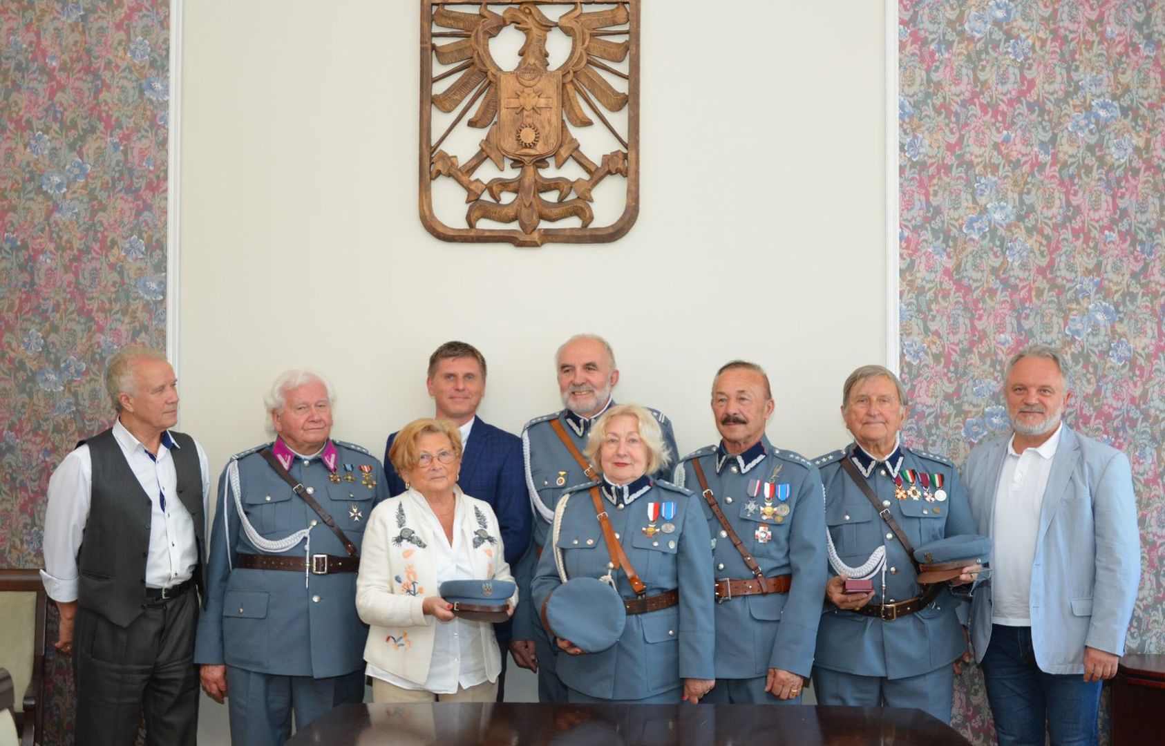 Wizyta piłsudczyków w Górze Kalwarii