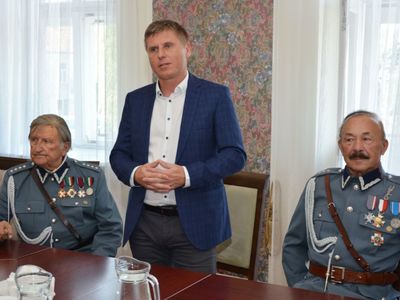Wizyta piłsudczyków w Górze Kalwarii