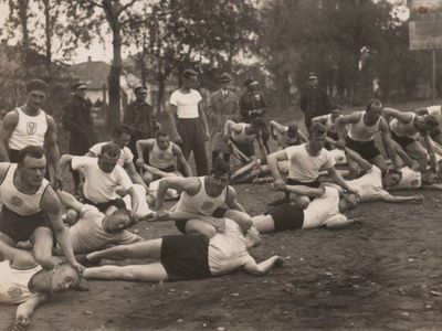 Centralna Szkoła Straży Granicznej w Górze Kalwarii (1928-1933), fot. ze zbiorów Waldemara Bocheńskiego