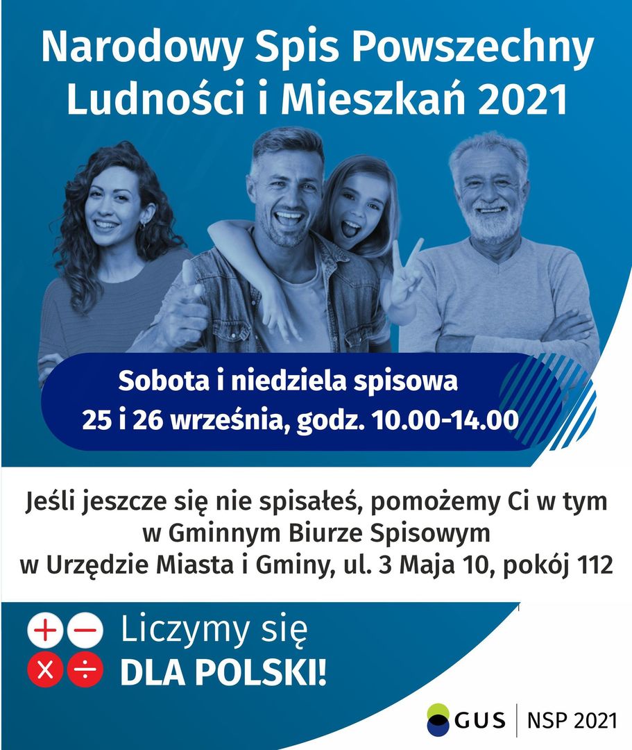 Weekendowy dyżur Gminnego Biura Spisowego