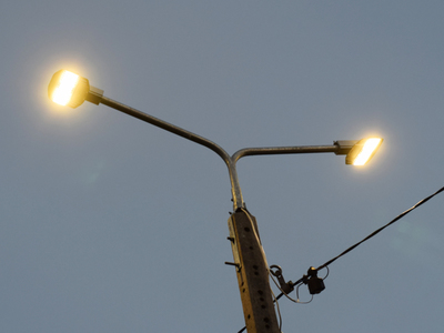 Nowe oświetlenie LED w Pęcłąwiu