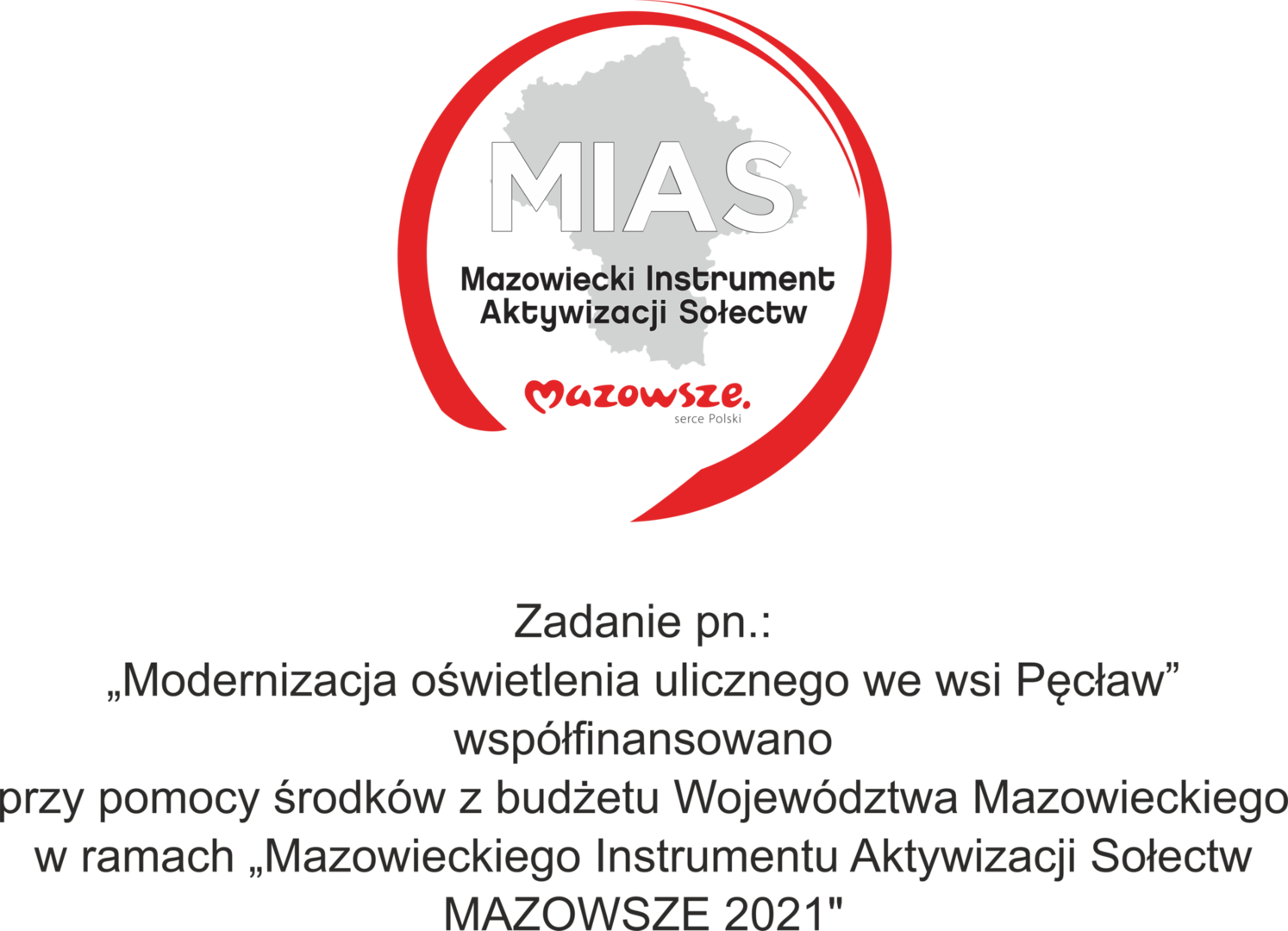 Nowe oświetlenie LED w Pęcłąwiu