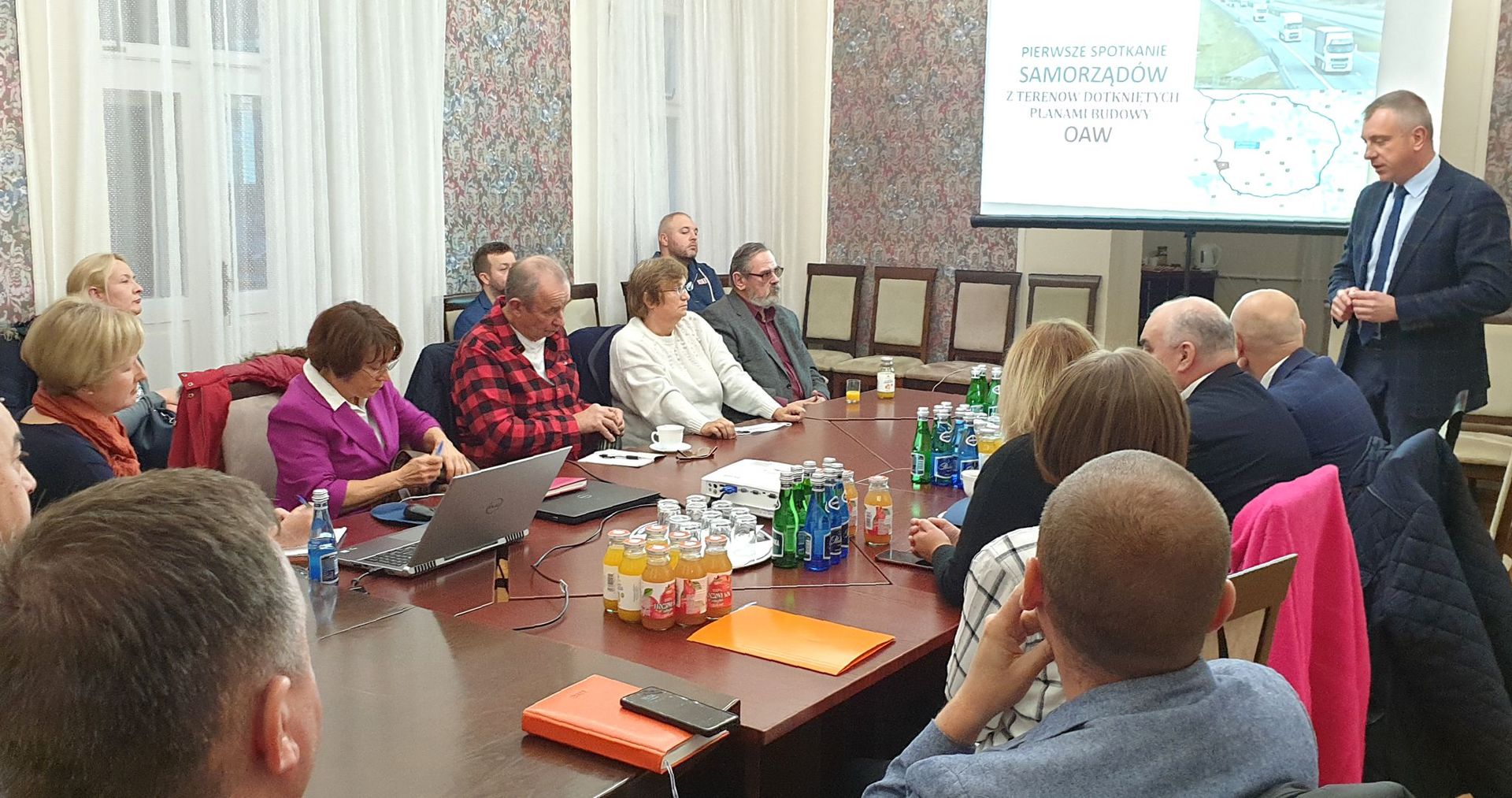 Spotkanie w sprawie Obwodnicy Aglomeracji Warszawskiej