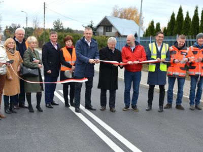 Zakończono przebudowę drogi wojewódzkiej 739 w naszej gminie