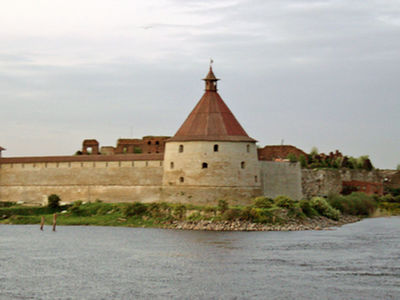 Schlusselburg widok obecny, fot. wikimedia