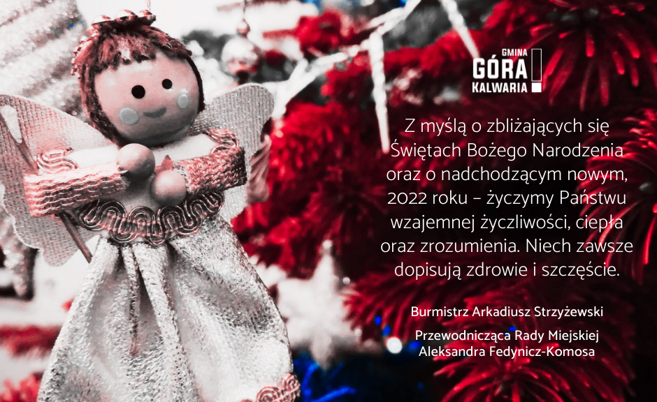 Życzenia władz miasta na Boże Narodzenie 2021