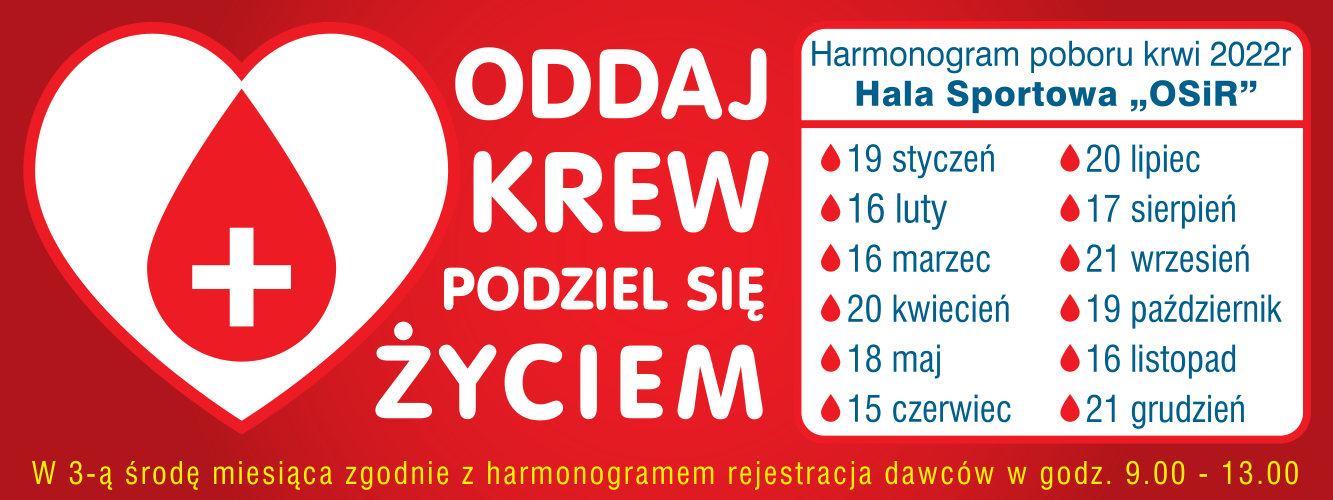 Zbiórki krwi w Górze Kalwarii