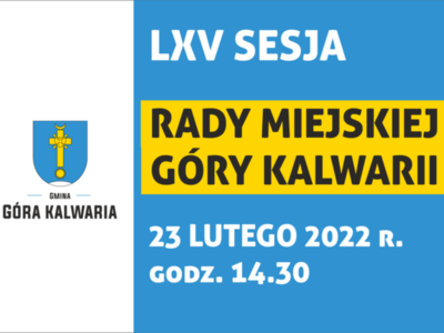 Zaproszenie na Sesję Rady Miejskiej 