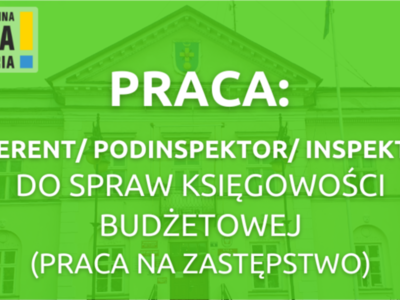 Poszukujemy pracownika na zastępstwo