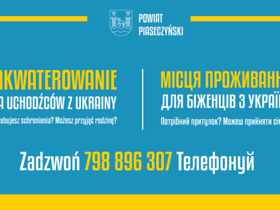 Zakwaterowanie dla uchodźców z Ukrainy