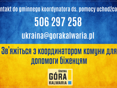 Gminny koordynator ds. pomocy uchodźcom 