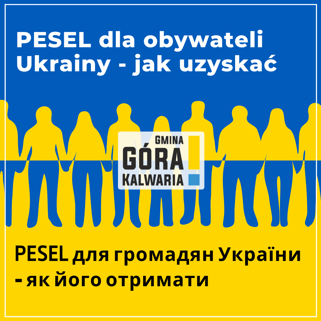 PESEL dla obywateli Ukrainy
