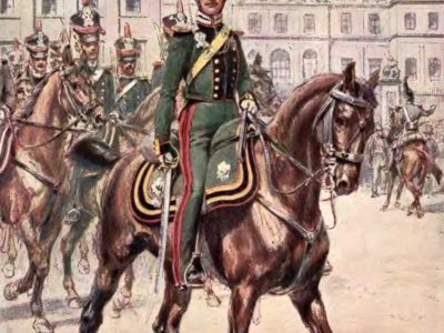 Oficer artylerii Królestwa Kongresowego, ryc. B. Gembarzewski, „Wojsko Polskie 1815–1830”