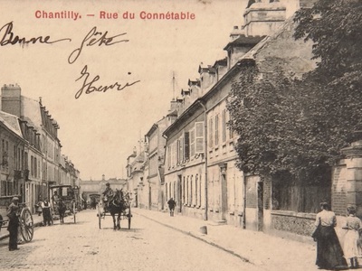 Chantilly na przełomie XIX i XX w., fot. chantillycpa.photos