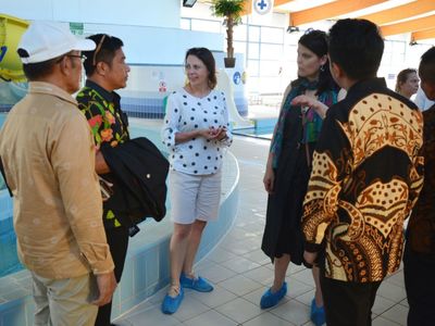 Delegacja z indonezyjskiego Tobelo w Górze Kalwarii