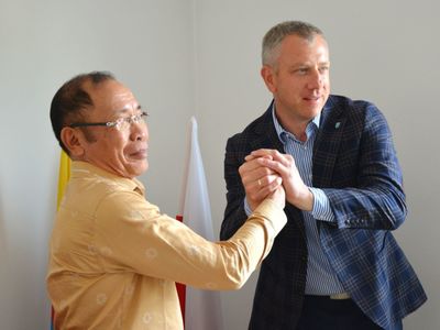 Delegacja z indonezyjskiego Tobelo w Górze Kalwarii