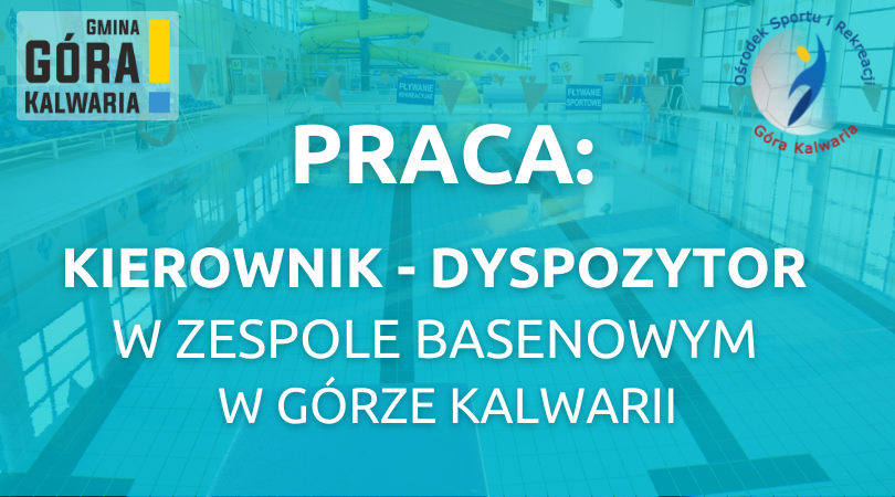 Praca na terenie basenu
