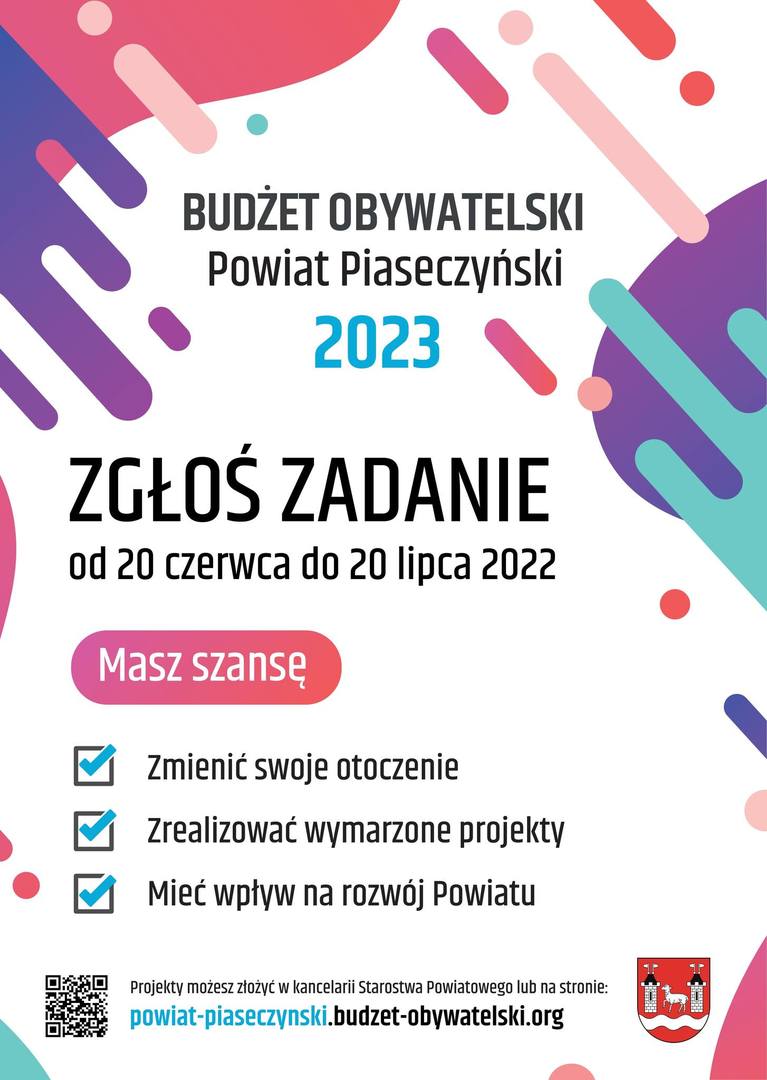 Nabór do Budżetu Obywatelskiego Powiatu Piaseczyńskiego