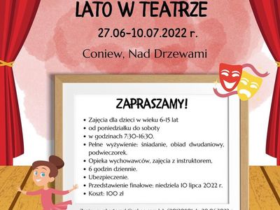 Teatralne lato w Coniewie