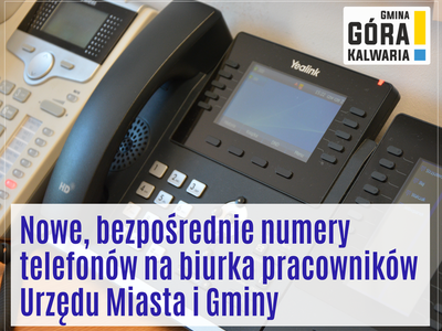 nowe numery telefonów do urzędu