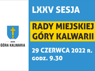 Zaproszenie na 75. sesję Rady Miejskiej