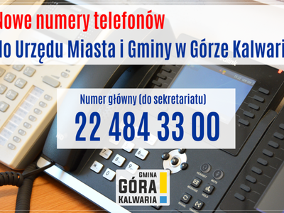 Nowe numery telefonów do urzędu