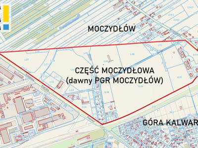 Fragment Moczydłowa, który zostanie dołączony do miasta Góra Kalwaria