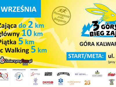 Zaproszenie na 3. Górski Bieg Zająca