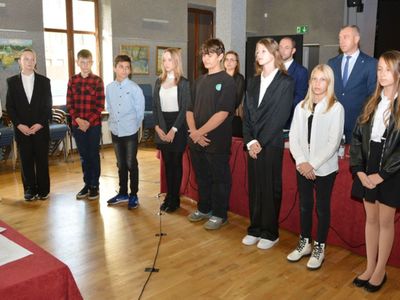 Inauguracja Młodzieżowej Rady Gminy