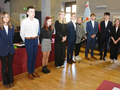 Inauguracja Młodzieżowej Rady Gminy