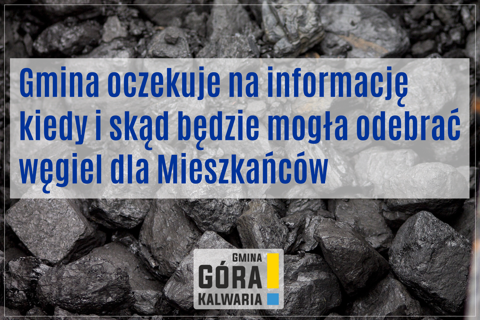 Sprzedaż węgla przez samorząd 