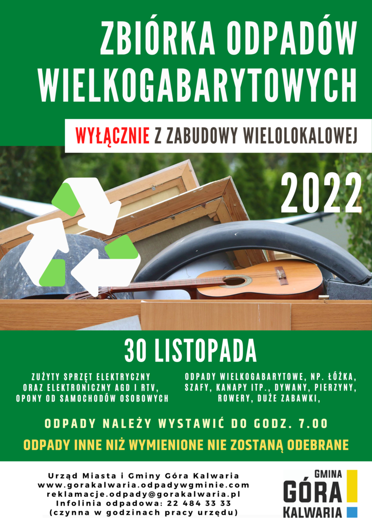 odbiór odpadów wielkogabarytowych