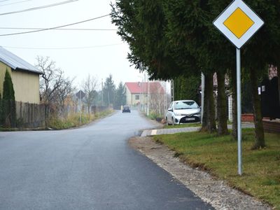 Ul. Krótka w Cendrowicach