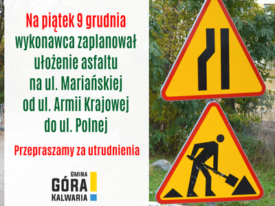 Utrudnienia na Mariańskiej