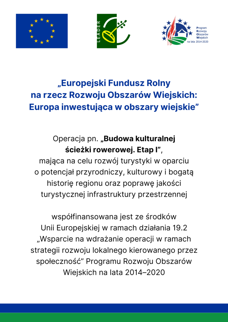 Budowa ścieżki rowerowej Góra Kalwaria - Czersk
