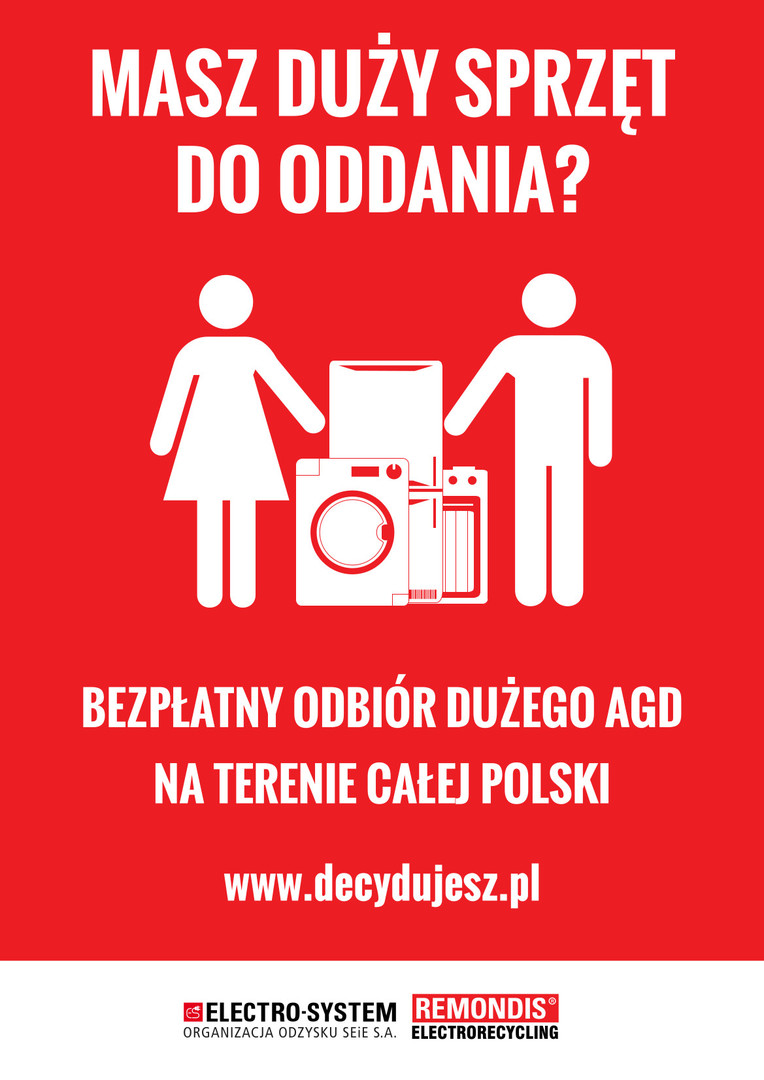 Bezpłatny odbiór elektroodpadów od Mieszkańców