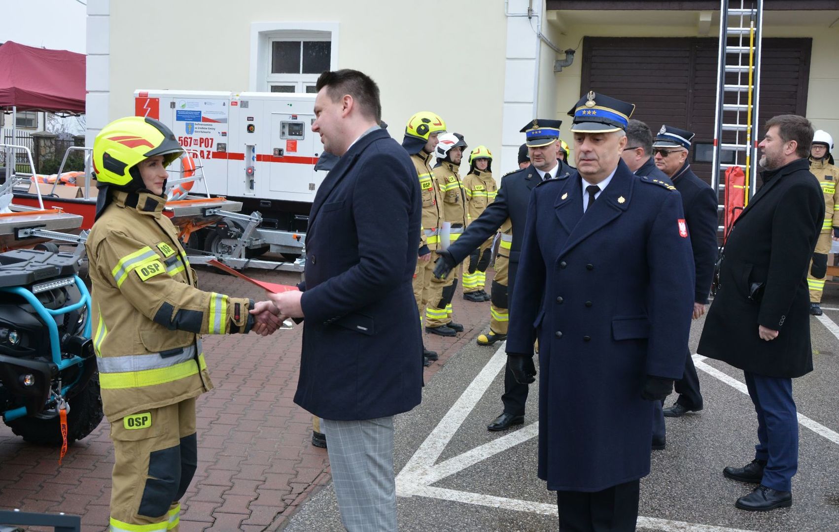 Przekazanie sprzętu jednostkom OSP