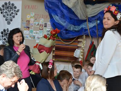 Dzień patrona 2023 w szkole w Czersku