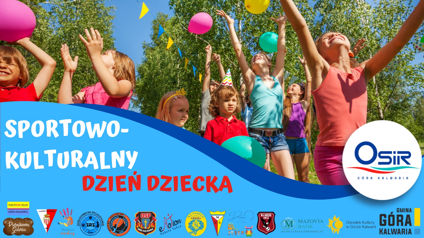 Zaproszenie na piknik z okazji Dnia Dziecka 3 czerwca 2023 r. 