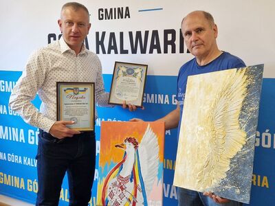 Podziękowania za okazaną pomoc od lokalnych włodarzy na Ukrainie