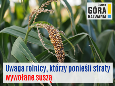 Jak zwrócić się o oszacowanie strat spowodowanych suszą?