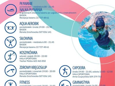 Oferta Ośrodka Sportu i Rekreacji na nowy sezon