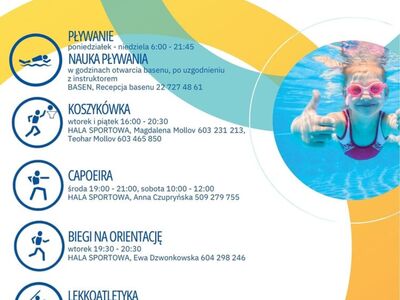 Oferta Ośrodka Sportu i Rekreacji na nowy sezon