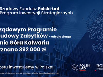 Dotacja na prace konserwatorskie na zamku w Czersku